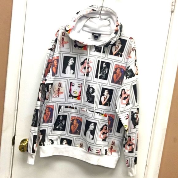 Selena AOP All Over Print Hoodie Mens size Small - Picture 1 of 11